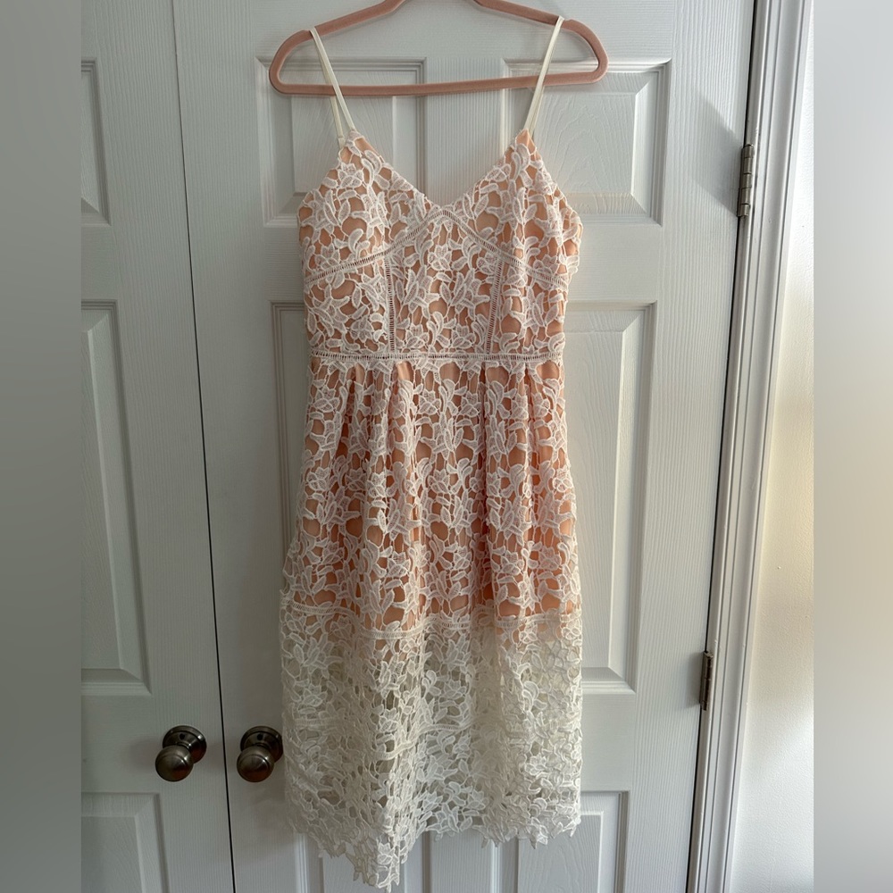 Lush Lace Midi Dress